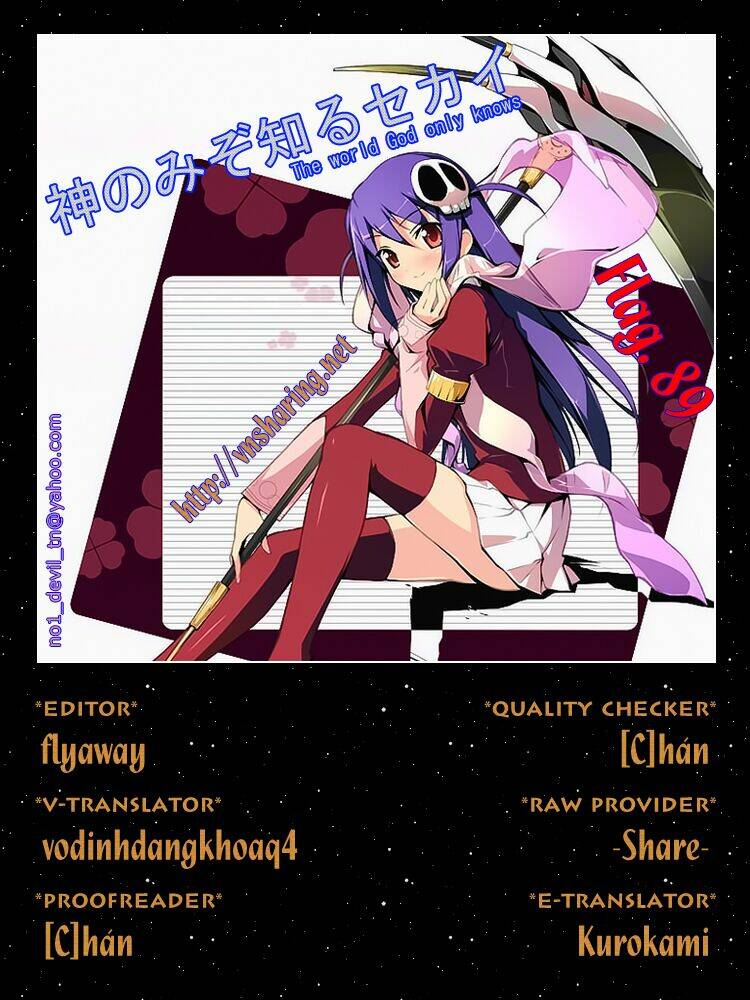 The World God Only Knows - Kami nomi zo Shiru Sekai Chapter 89 - Trang 2